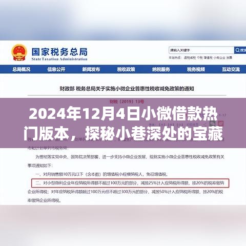 探秘宝藏小巷,揭秘2024年小微借款热门版本特色小店之旅