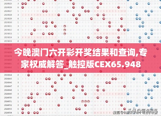 今晚澳门六开彩开奖结果和查询,专家权威解答_触控版CEX65.948