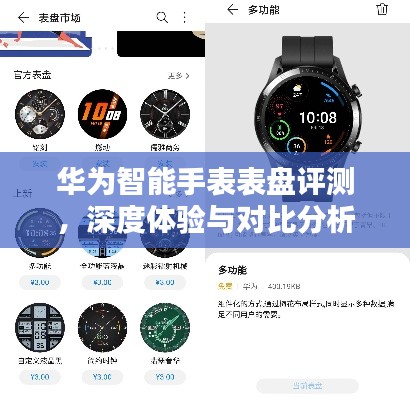 华为智能手表表盘评测，深度体验与对比分析报告