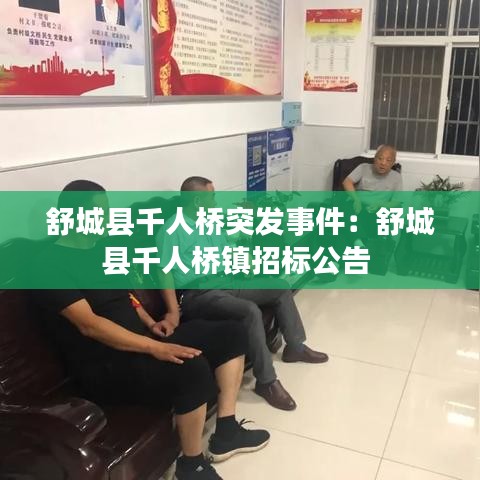 舒城县千人桥突发事件：舒城县千人桥镇招标公告 